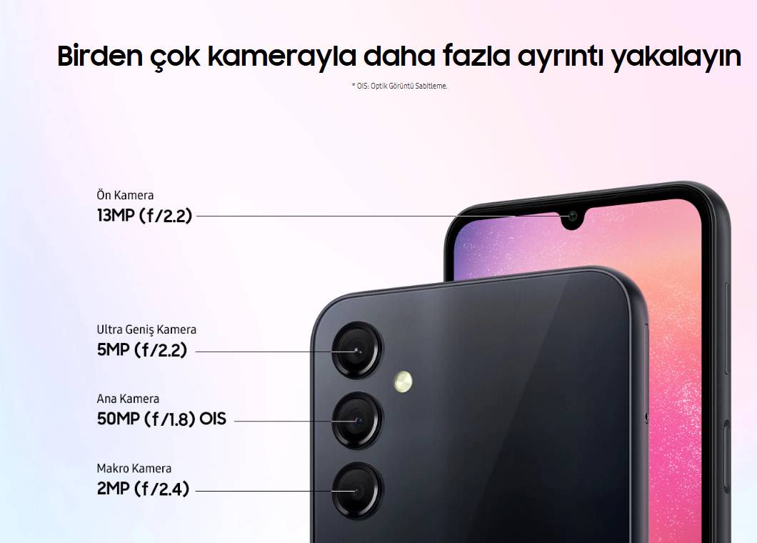 Samsung Galaxy A24 Kamera